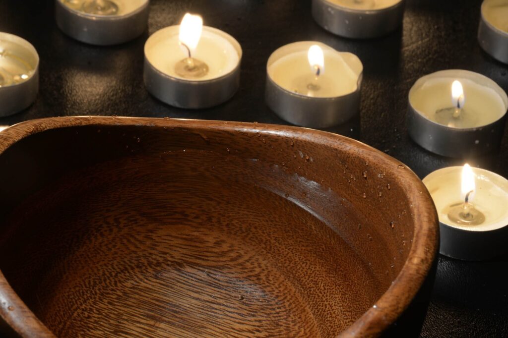 Candles Fire And Water